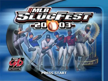 MLB SlugFest 2003 (USA) screen shot title